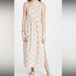 Emma Printed Floral Midi Dress NWT